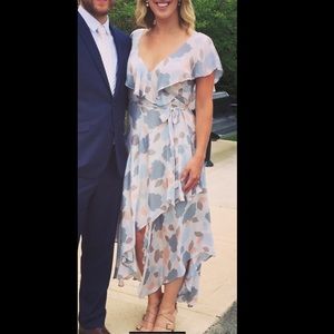 Free people flounce wrap dress